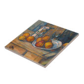 Carreau Paul Cezanne - Nature morte avec pot à lait et fru (Côté)