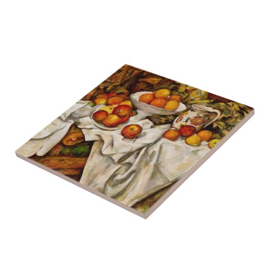 Carreau Paul Cezanne Pomples Oranges Impressionnisme (Côté)