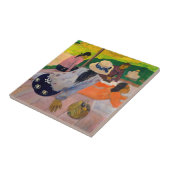 Carreau Paul Gauguin - La Sieste (Côté)