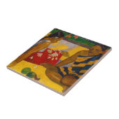 Carreau Paul Gauguin - Parau Api / Quoi de neuf ? (Côté)