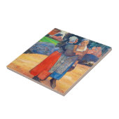 Carreau Paul Gauguin - Paysannes Bretonnes (Côté)