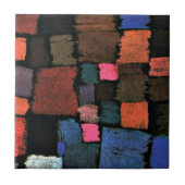 Carreau Paul Klee : Arrivée en fleur (Devant)