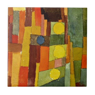 Carreau Paul Klee art : Dans le style de Kairouan