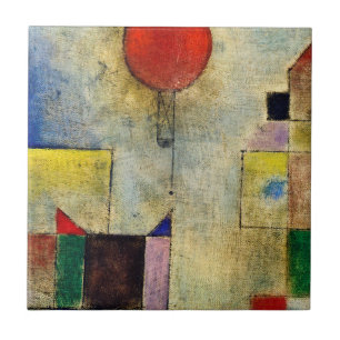 Carreau Paul Klee - Ballons rouges