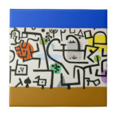 Carreau Paul Klee Expressionniste Abstrait Rich Harbour (Devant)