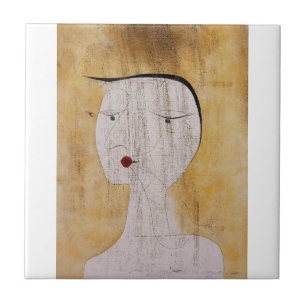 Carreau Paul Klee - Femme scellée