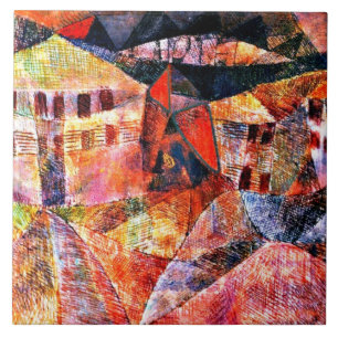 Carreau Paul Klee - L'Hôtel,