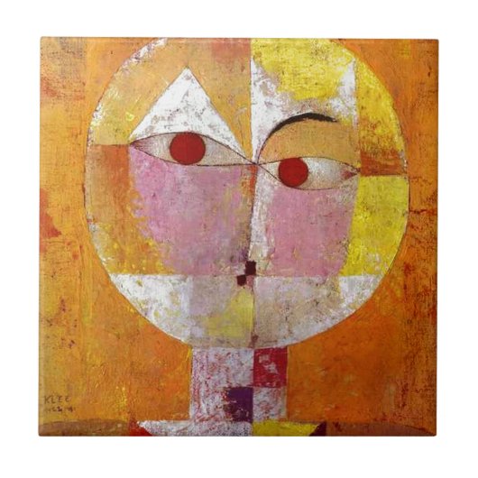Carreau Paul Klee Senecio Peinture (Devant)