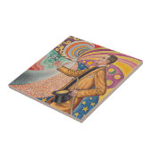 Carreau Paul Signac - Portrait de M Felix Feneon, Opus 217 (Côté)