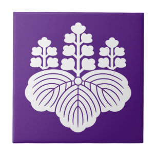 Carreau Paulownia avec 5-7 fleurs