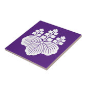 Carreau Paulownia avec 5-7 fleurs (Côté)