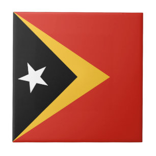 Carreau Pavillon du Timor oriental