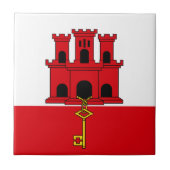 Carreau Pavillon Gibraltar (Devant)