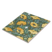 Carreau Pavot jaune (Côté)