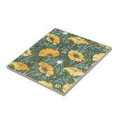 Carreau Pavot jaune (Côté)