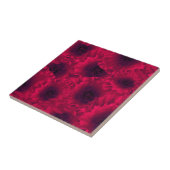 Carreau Pavot rouge, pavot (Côté)