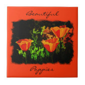 Carreau Pavots (Devant)