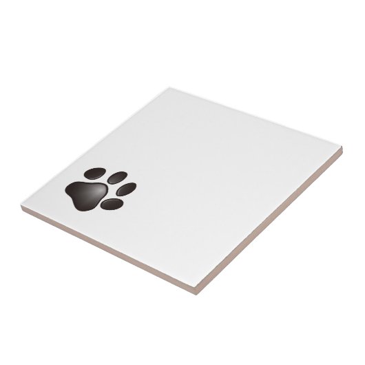 Carreau Paw noir (Côté)