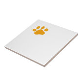 Carreau Paw orange (Côté)