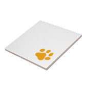 Carreau Paw orange (Côté)