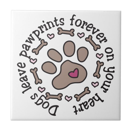Carreau Pawprints (Devant)
