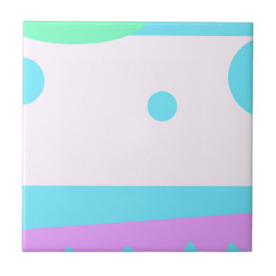 Carreau Paysage Abstrait avec 3 Moons Carrelage