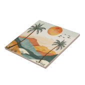 Carreau Paysage Abstrait de Boho (16) (Côté)