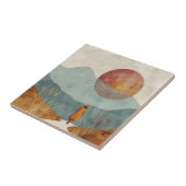 Carreau Paysage Abstrait de Boho (23) (Côté)