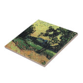 Carreau Paysage avec Château d'Auvers par Vincent van Gogh (Côté)