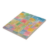 Carreau Paysage coloré - Paul Klee (Côté)