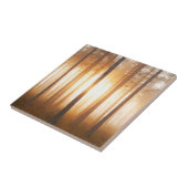 Carreau Paysage de forêt de pin (Côté)