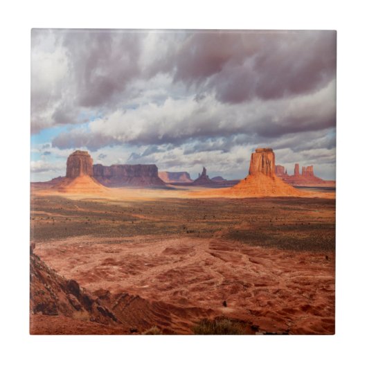 Carreau Paysage de Monument Valley, AZ (Devant)