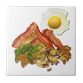 Carreau Paysage de petit déjeuner (Devant)