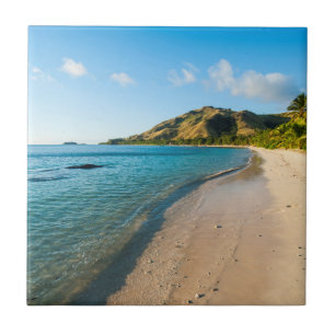 Carreau Paysage de plage tropicale, Fidji