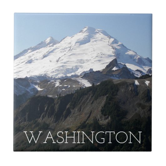 Carreau Paysage de Washington State Mount Baker (Devant)