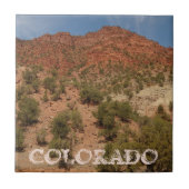 Carreau Paysage des Roches Rouges du Colorado (Devant)