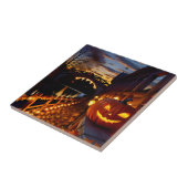 Carreau Paysage d'Halloween quatre (Côté)