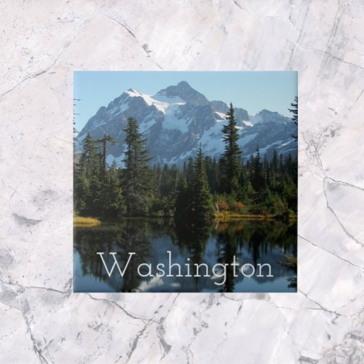 Carreau Paysage du Mont Shuksan dans l'État de Washington