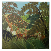 Carreau Paysage exotique (Devant)