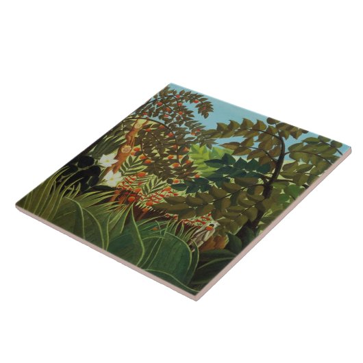 Carreau Paysage exotique (Côté)