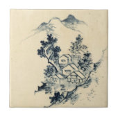 Carreau paysage japonais (Devant)