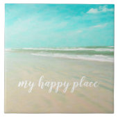 Carreau Paysage marin de Sky Beach Turquoise (Devant)