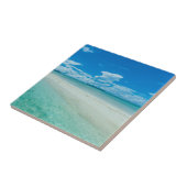 Carreau Paysage marin tropical bleu, Palaos (Côté)