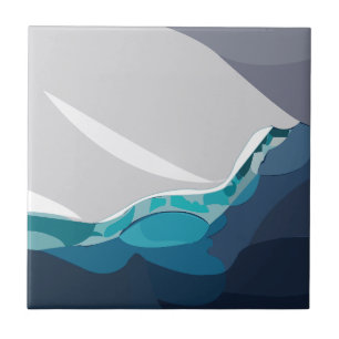 Carreau Paysage océanique iceberg
