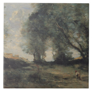 Carreau Paysage (par Camille Corot)
