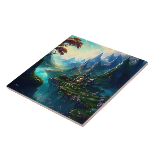 Carreau Paysage pittoresque un (Côté)