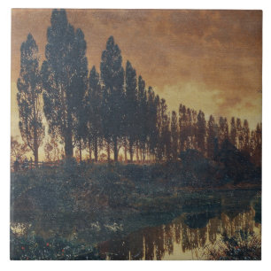 Carreau Paysage rural en Bavière (Allemagne)