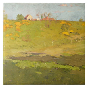 Carreau Paysage rural français (par Georg Pauli)