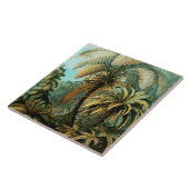 Carreau Paysage tropical avec palmier (Côté)