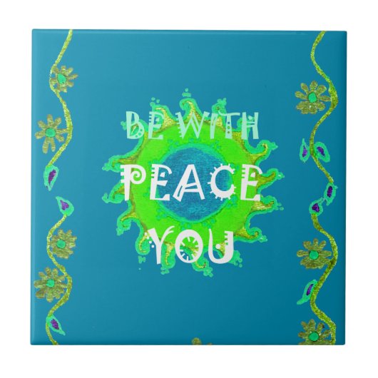 Carreau Peace Be with You Art Print (Devant)